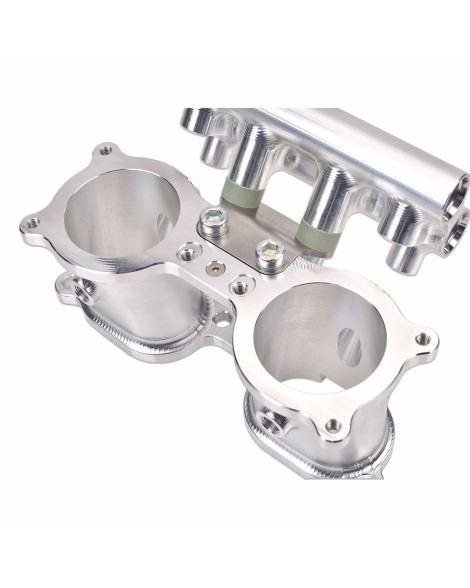 Subaru STI 07-20 / WRX 02-14 IAG Performance EJ Dual Injector TGV Housings w/Fuel Rails Subaru STI 07-20 / WRX 02-14 IAG Performance EJ Dual Injector TGV Housings w/Fuel Rails