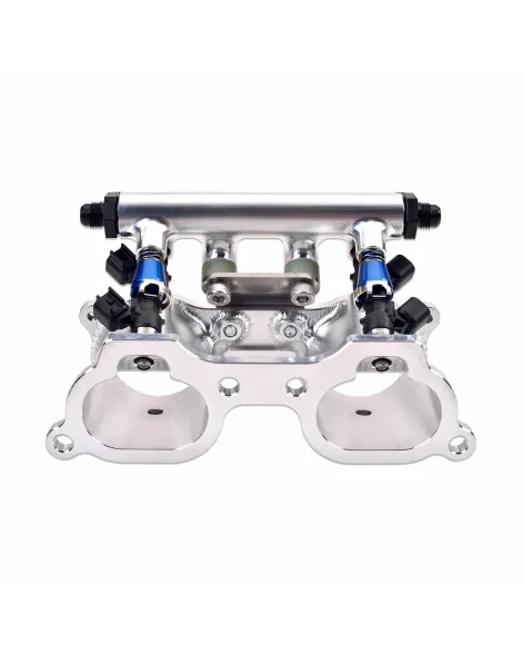 Subaru STI 07-20 / WRX 02-14 IAG Performance EJ Dual Injector TGV Housings w/Fuel Rails Subaru STI 07-20 / WRX 02-14 IAG Performance EJ Dual Injector TGV Housings w/Fuel Rails
