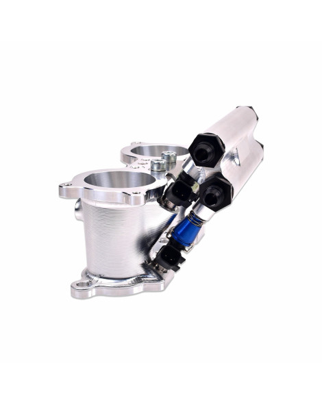 Subaru STI 07-20 / WRX 02-14 IAG Performance EJ Dual Injector TGV Housings w/Fuel Rails Subaru STI 07-20 / WRX 02-14 IAG Performance EJ Dual Injector TGV Housings w/Fuel Rails