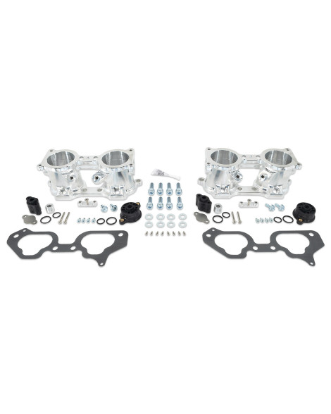 Subaru STI 07-21 / WRX 08-14 / LGT/FXT 07-13 IAG Performance V3 Top Feed TGV Housings with Butterfly Pass Thru Subaru STI 07-21 / WRX 08-14 / LGT/FXT 07-13 IAG Performance V3 Top Feed TGV Housings with Butterfly Pass Thru