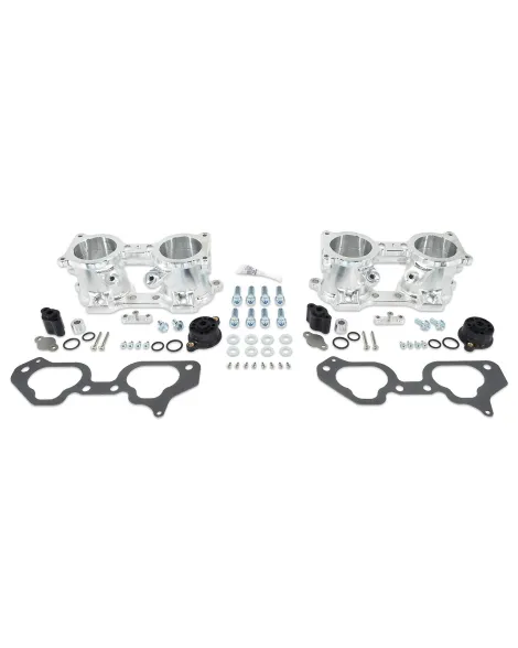Subaru STI 07-21 / WRX 08-14 / LGT/FXT 07-13 IAG Performance V3 Top Feed TGV Housings with Butterfly Pass Thru Subaru STI 07-21 / WRX 08-14 / LGT/FXT 07-13 IAG Performance V3 Top Feed TGV Housings with Butterfly Pass Thru