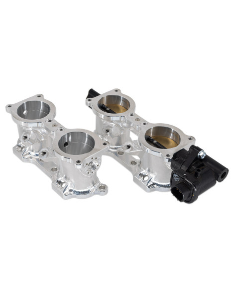 Subaru STI 07-21 / WRX 08-14 / LGT/FXT 07-13 IAG Performance V3 Top Feed TGV Housings with Butterfly Pass Thru Subaru STI 07-21 / WRX 08-14 / LGT/FXT 07-13 IAG Performance V3 Top Feed TGV Housings with Butterfly Pass Thru
