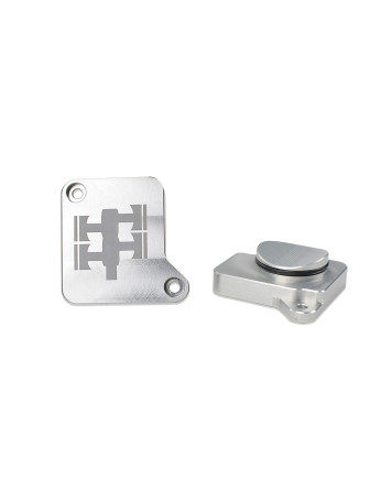 Subaru WRX/STI 02-07 IAG Performance Silver MAF Sensor Block Off Plate