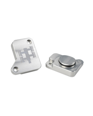 Subaru WRX 08-14 / STI 08-20 / LGT 05-09 IAG Performance Silver MAF Sensor Block Off Plate