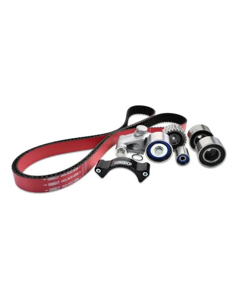 Subaru WRX/STI 02-21 / Legacy / Forester 04-13 IAG Timing Belt Kit with IAG Red Racing Belt, Timing Guide, Idlers & Tensioner Subaru WRX/STI 02-21 / Legacy / Forester 04-13 IAG Timing Belt Kit with IAG Red Racing Belt, Timing Guide, Idlers & Tensioner
