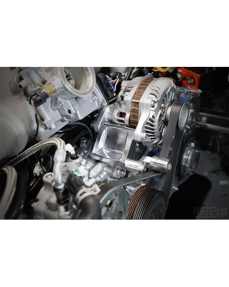 Subaru STI 04-20 / WRX 02-14 / LGT/FXT IAG Performance V2 Alternator Relocation Kit For Reversed Intake Manifold Subaru STI 04-20 / WRX 02-14 / LGT/FXT IAG Performance V2 Alternator Relocation Kit For Reversed Intake Manifold