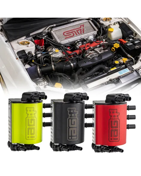 Subaru STI 04-07 / Impreza WRX 06-07 IAG Performance Air / Oil Separator (AOS) Subaru STI 04-07 / Impreza WRX 06-07 IAG Performance Air / Oil Separator (AOS)