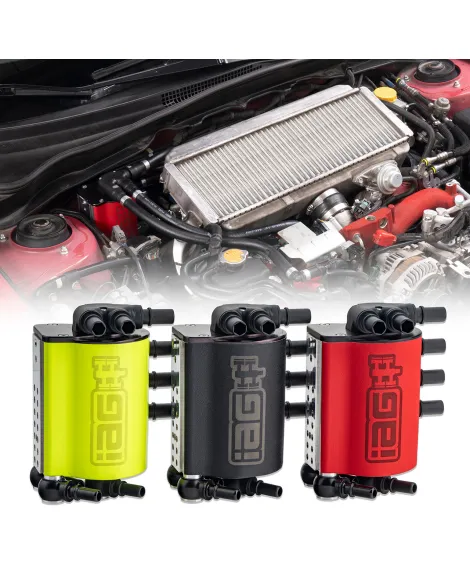 Subaru STI 08-21 / Impreza WRX 08-14 IAG Performance Air / Oil Separator (AOS) Subaru STI 08-21 / Impreza WRX 08-14 IAG Performance Air / Oil Separator (AOS)