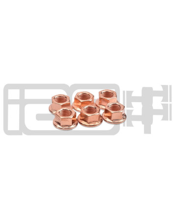 IAG Performance M10 Copper Exhaust Nuts (Pack of 6)