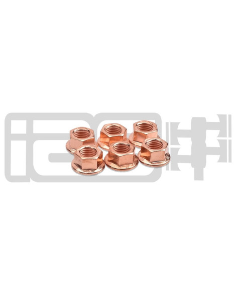 IAG Performance M10 Copper Exhaust Nuts (Pack of 6) IAG Performance M10 Copper Exhaust Nuts (Pack of 6)