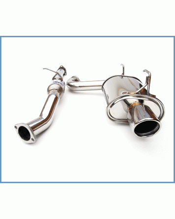 Honda S2000 00-09 Invidia Q300 Single Exit Cat Back Exhaust Stainless Steel Tip