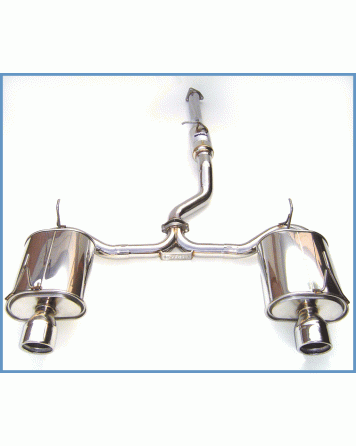 Honda S2000 00-09 Invidia Q300 Cat Back Exhaust Stainless Steel Tips