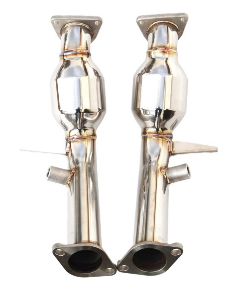 Invidia 60mm Downpipe with Hi Flow Cat Nissan 350Z 02-08
