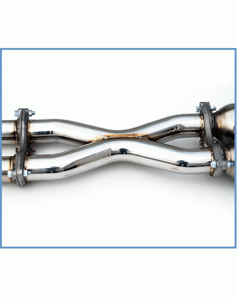 Nissan 350Z 02-08 Invidia Gemini Cat-Back Exhaust System Rolled SS Tips Nissan 350Z 02-08 Invidia Gemini Cat-Back Exhaust System Rolled SS Tips
