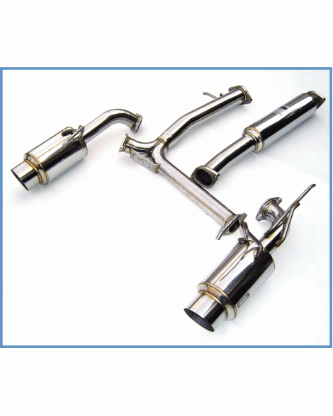 Nissan 350Z 02-08 Invidia N1 60mm Regular Y-Pipe Back Exhaust System SS Nissan 350Z 02-08 Invidia N1 60mm Regular Y-Pipe Back Exhaust System SS