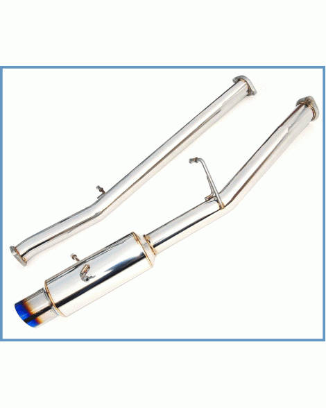 Subaru WRX/STI 02-07 Invidia N1 Racing Cat Back Exhaust System Single Exit TT Subaru WRX/STI 02-07 Invidia N1 Racing Cat Back Exhaust System Single Exit TT