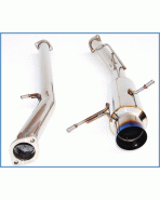Subaru WRX/STI 02-07 Invidia N1 Racing Cat Back Exhaust System Single Exit TT Subaru WRX/STI 02-07 Invidia N1 Racing Cat Back Exhaust System Single Exit TT