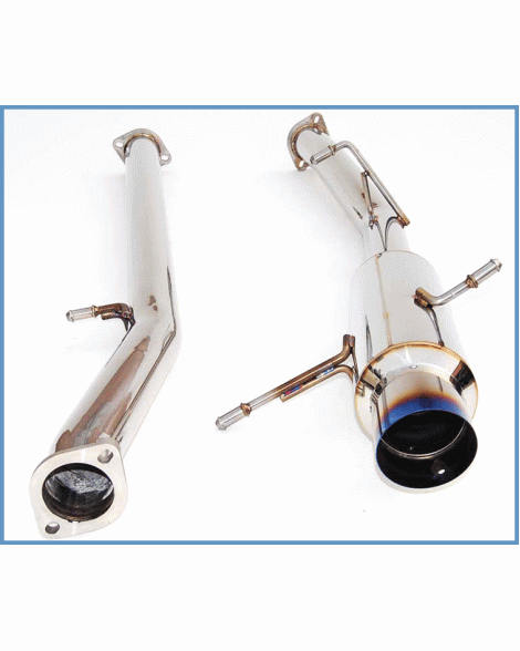 Subaru WRX/STI 02-07 Invidia N1 Racing Cat Back Exhaust System Single Exit TT Subaru WRX/STI 02-07 Invidia N1 Racing Cat Back Exhaust System Single Exit TT