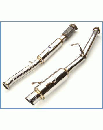 Subaru WRX/STI 02-07 Invidia N1 Cat Back Exhaust Single Exit Stainless Steel Tip