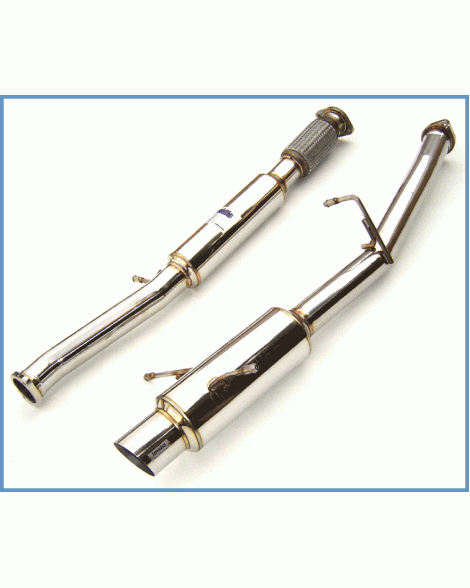 Subaru WRX/STI 02-07 Invidia N1 Cat Back Exhaust Single Exit Stainless Steel Tip Subaru WRX/STI 02-07 Invidia N1 Cat Back Exhaust Single Exit Stainless Steel Tip