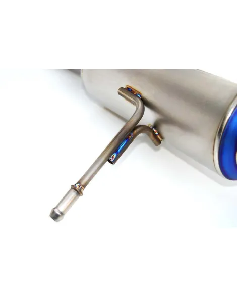 Invidia 80mm Racing Titanium Cat Back Exhaust System Burnt Titanium Tips Subaru WRX/STI 02-07 Invidia 80mm Racing Titanium Cat Back Exhaust System Burnt Titanium Tips Subaru WRX/STI 02-07