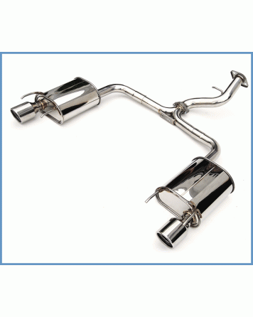 Lexus GS300 / GS350 06-11 Invidia Q300 Axle-Back Exhaust Rolled Stainless Steel Tips