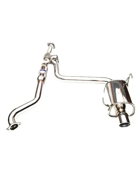 Invidia 76mm Q300 Cat Back Exhaust System Rolled Stainless Steel Tip Subaru WRX/STI Saloon 08-15 Invidia 76mm Q300 Cat Back Exhaust System Rolled Stainless Steel Tip Subaru WRX/STI Saloon 08-15