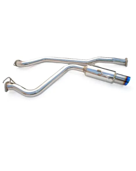 Invidia 76mm Racing Cat Back Exhaust System Burnt Titanium Tip Subaru WRX/STI Saloon 08-15 Invidia 76mm Racing Cat Back Exhaust System Burnt Titanium Tip Subaru WRX/STI Saloon 08-15