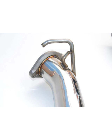 Invidia 76mm Racing Cat Back Exhaust System Burnt Titanium Tip Subaru WRX/STI Saloon 08-15 Invidia 76mm Racing Cat Back Exhaust System Burnt Titanium Tip Subaru WRX/STI Saloon 08-15