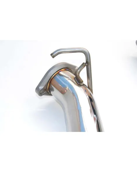 Invidia 76mm Racing Cat Back Exhaust System Burnt Titanium Tip Subaru WRX/STI Saloon 08-15 Invidia 76mm Racing Cat Back Exhaust System Burnt Titanium Tip Subaru WRX/STI Saloon 08-15