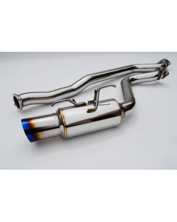 Subaru WRX/STI Hatchback 08-14 Invidia N1 RACE Single Exit Cat Back Exhaust System TT
