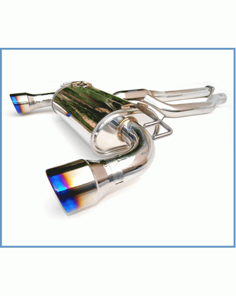 Mitsubishi EVO X 09-15 Invidia Q300 Cat-Back Exhaust Titanium Tip Mitsubishi EVO X 09-15 Invidia Q300 Cat-Back Exhaust Titanium Tip
