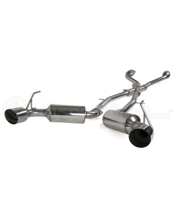 Nissan 370Z 09- Invidia Dual N1 GT Cat-Back Exhaust Stainless Steel Tips