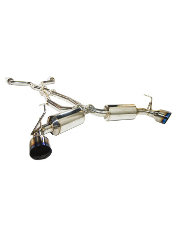 Nissan 370Z 09- Invidia Dual N1 GT Cat-Back Exhaust Titanium Tips