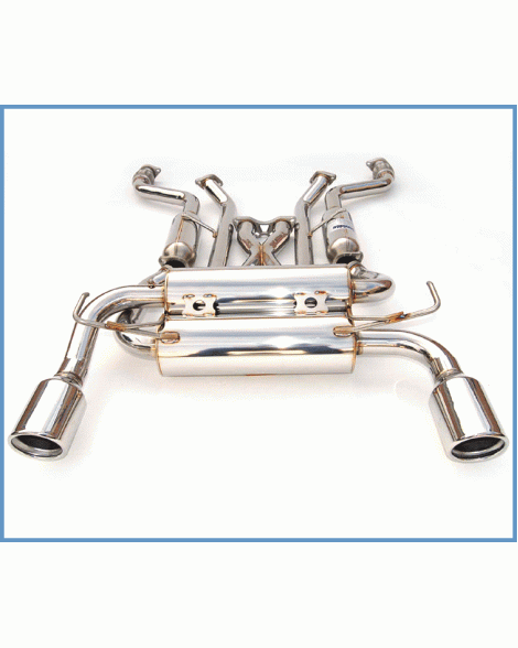 Nissan 370Z 09- Invidia Gemini Cat-Back Exhaust System Rolled SS Nissan 370Z 09- Invidia Gemini Cat-Back Exhaust System Rolled SS