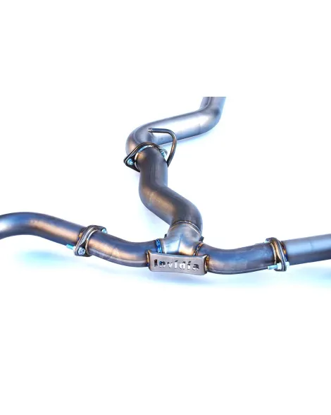 Invidia 80mm N1 Titanium Cat Back Exhaust System Dual Burnt Titanium Tips Subaru WRX/STI Saloon 08-14 Invidia 80mm N1 Titanium Cat Back Exhaust System Dual Burnt Titanium Tips Subaru WRX/STI Saloon 08-14