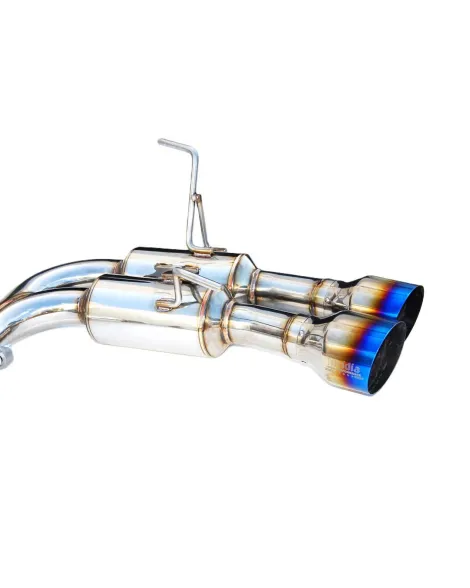 Invidia 76mm R400 Cat Back Exhaust System Quad Burnt Titanium Tip Subaru WRX/STI 11-14 Invidia 76mm R400 Cat Back Exhaust System Quad Burnt Titanium Tip Subaru WRX/STI 11-14
