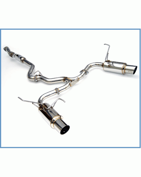 Subaru WRX 08-14 Sedan / STI 11-14 Sedan / FXT 09-14 Invidia N1 Twin Outlet Cat Back Exhaust SS Subaru WRX 08-14 Sedan / STI 11-14 Sedan / FXT 09-14 Invidia N1 Twin Outlet Cat Back Exhaust SS