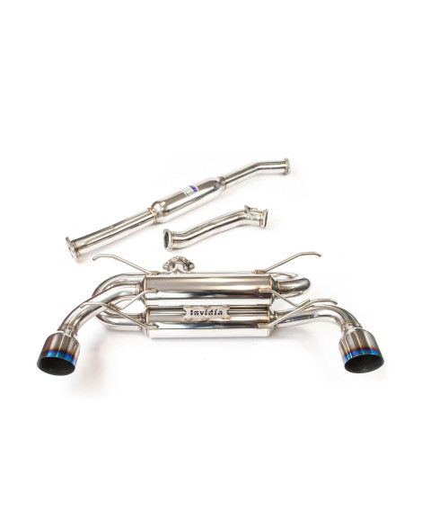 Toyota GT86 12-21 / Subaru BRZ 12-21 Invidia Gemini R400 Cat-Back Exhaust TT Toyota GT86 12-21 / Subaru BRZ 12-21 Invidia Gemini R400 Cat-Back Exhaust TT