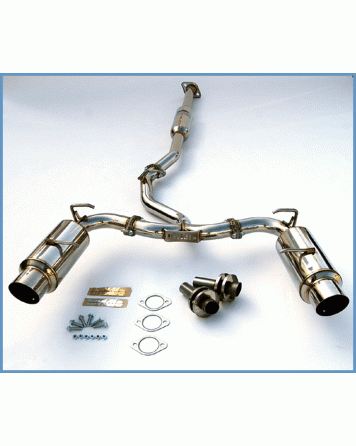 Toyota GT86 12-21 / Subaru BRZ 12-21 Invidia 60mm N1 Polished Tips Cat-Back Exhaust System