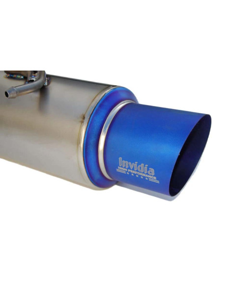 Invidia 70mm Racing Titanium Cat Back Exhaust System Burnt Titanium Tips Toyota GT86/Subaru BRZ 12-21 Invidia 70mm Racing Titanium Cat Back Exhaust System Burnt Titanium Tips Toyota GT86/Subaru BRZ 12-21