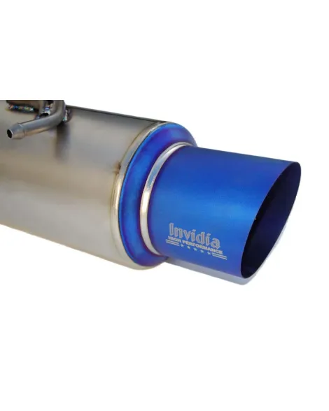 Invidia 70mm Racing Titanium Cat Back Exhaust System Burnt Titanium Tips Toyota GT86/Subaru BRZ 12-21 Invidia 70mm Racing Titanium Cat Back Exhaust System Burnt Titanium Tips Toyota GT86/Subaru BRZ 12-21