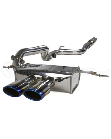 Ford Focus ST MK3 Invidia Q300 Cat Back Exhaust Rolled Oval Titanium Tips Ford Focus ST MK3 Invidia Q300 Cat Back Exhaust Rolled Oval Titanium Tips