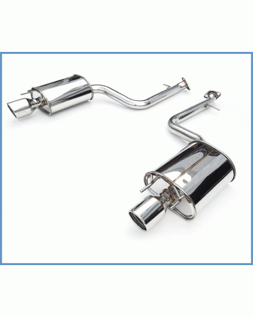 Lexus IS250/IS350 13- Invidia Q300 Axle-Back Exhaust Rolled Stainless Steel Tips