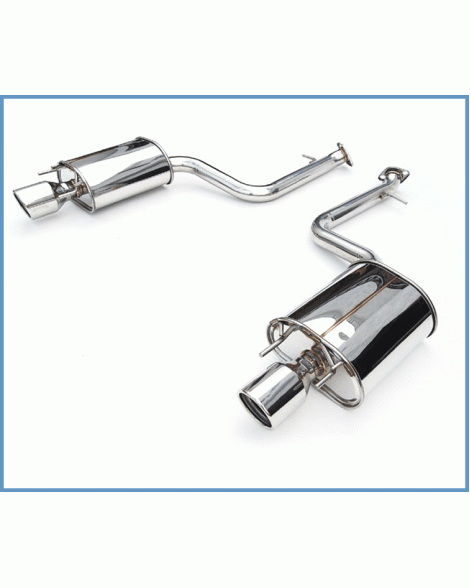 Lexus IS250/IS350 13- Invidia Q300 Axle-Back Exhaust Rolled Stainless Steel Tips Lexus IS250/IS350 13- Invidia Q300 Axle-Back Exhaust Rolled Stainless Steel Tips