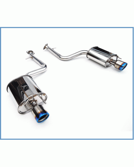 Lexus IS250/IS350 13- Invidia Q300 Axle-Back Exhaust Rolled Titanium Tips Lexus IS250/IS350 13- Invidia Q300 Axle-Back Exhaust Rolled Titanium Tips
