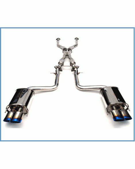 Lexus RCF 14+ Invidia Q300 Cat Back Exhaust w/Mid Pipe Rolled Titanium Tips Lexus RCF 14+ Invidia Q300 Cat Back Exhaust w/Mid Pipe Rolled Titanium Tips