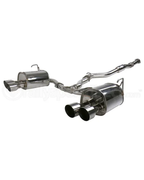 Subaru WRX/STI 15-21 Invidia Q300 Cat Back Exhaust System SS Single Layer Subaru WRX/STI 15-21 Invidia Q300 Cat Back Exhaust System SS Single Layer