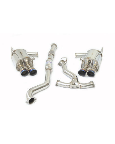 Subaru WRX/STI 15-21 Invidia Q300 Cat Back Exhaust System TT Single Layer Subaru WRX/STI 15-21 Invidia Q300 Cat Back Exhaust System TT Single Layer
