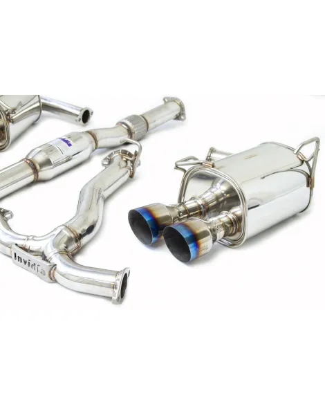 Subaru WRX/STI 15-21 Invidia Q300 Cat Back Exhaust System TT Single Layer Subaru WRX/STI 15-21 Invidia Q300 Cat Back Exhaust System TT Single Layer